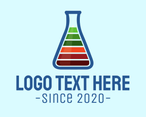 Innovate - Scientific Test Tube logo design