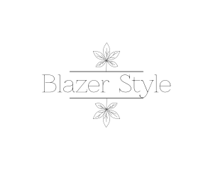 Elegant Leaves Style logo design