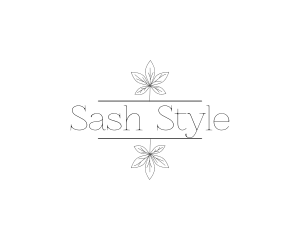 Elegant Leaves Style logo design