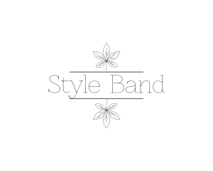 Elegant Leaves Style logo design