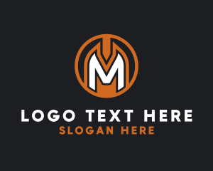 Modern Gaming Brand Logo