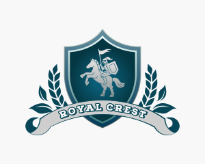 Royal Knight Crest logo design