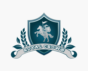 Royal - Royal Knight Crest logo design