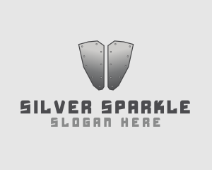 Silver - Silver Metal Armor logo design