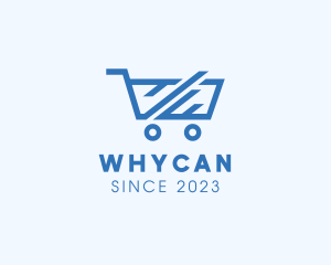 Online Shop - Express Shopping Cart logo design