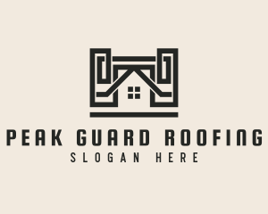 Roofing - Roof Builder Roofing logo design