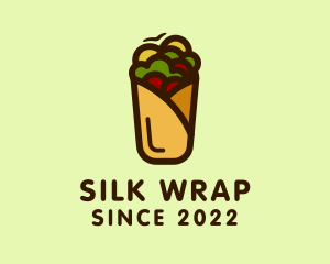 Mexican Burrito Wrap logo design