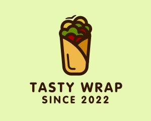 Burrito - Mexican Burrito Wrap logo design