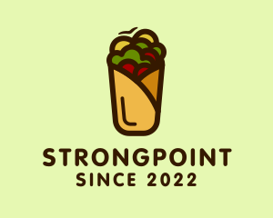 Culinary - Mexican Burrito Wrap logo design