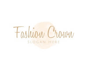 Beauty Fashion Branding logo design