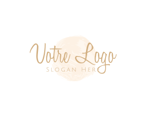 Watercolor - Beauty Fashion Branding logo design