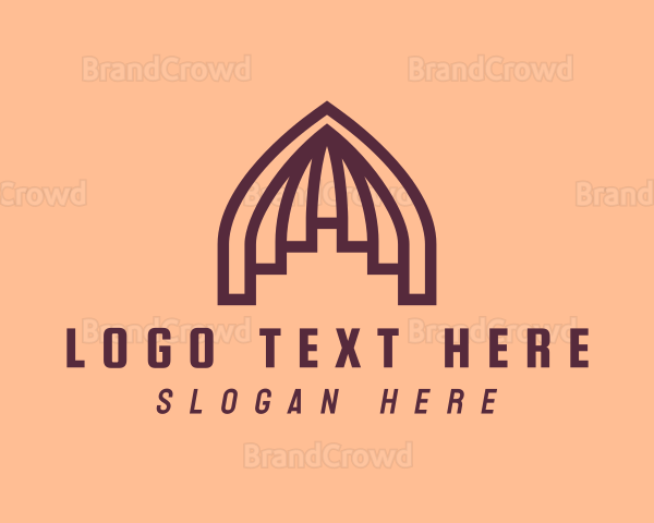 Elegant Dome Letter A Logo