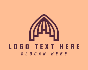 Elegant Dome Letter A Logo