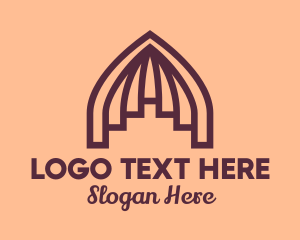 Dome - Elegant Dome Letter A logo design