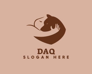 Dog House - Dog Pet Veterinary logo design