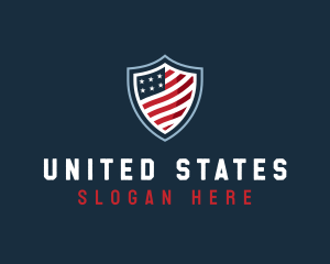 American Patriotic Shield logo design