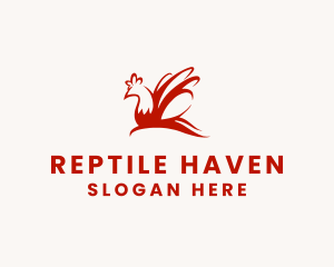 Red Chicken Wings logo design