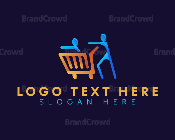 Family Shopping Cart Logo