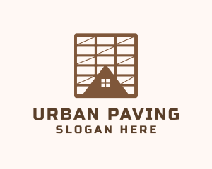 Pavement - Floor Pavement Tile logo design