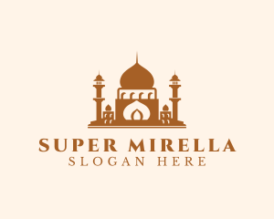 Mosque - Muslim Temple Architecture logo design