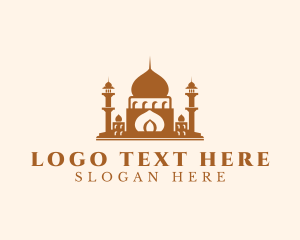 Architecture - Muslim Temple Architecture logo design