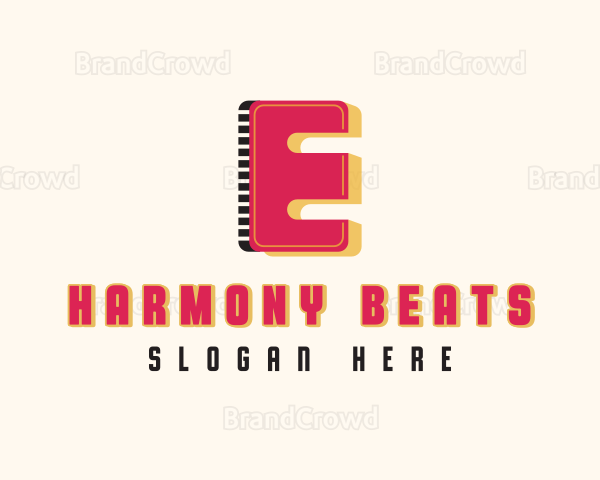 Digital Multimedia Letter E Logo