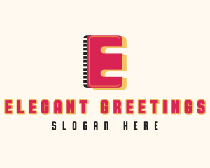 Digital Multimedia Letter E  logo design