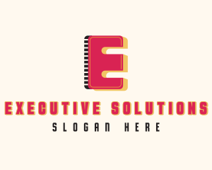 Digital Multimedia Letter E  logo design