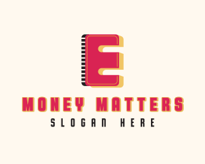 Letter E - Digital Multimedia Letter E logo design