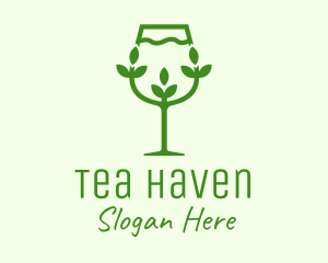 Green Leaf Drink logo design