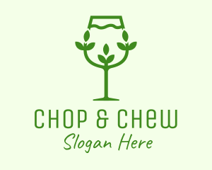 Green - Green Leaf Drink logo design