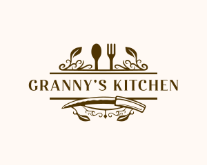 Gourmet Kitchen Buffet logo design