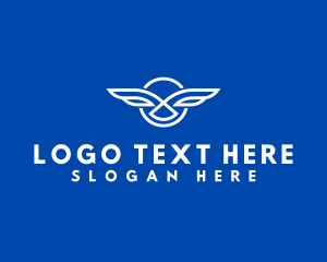 Generic Wings Logistics Logo