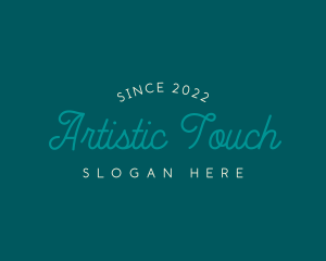 Cursive Style Brand logo design