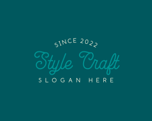 Styling - Cursive Style Brand logo design