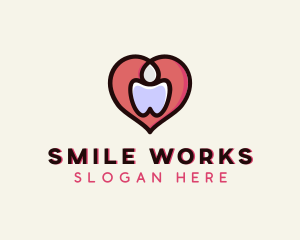 Dentistry - Tooth Heart Dentistry logo design