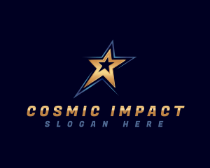 Star Cosmic Astronomy logo design