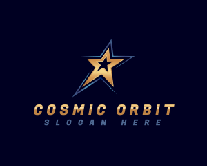 Star Cosmic Astronomy logo design