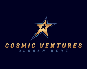 Star Cosmic Astronomy logo design