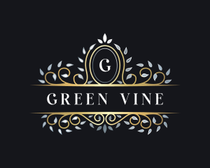 Luxury Organic Vine logo design