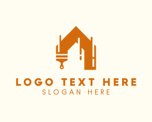 Tool - House Renovation Paint logo design