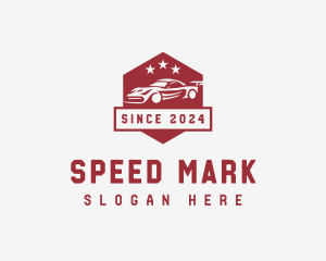 Sports Car Racing Vehicle logo design