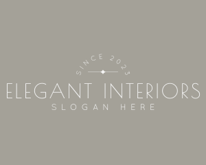 Elegant Thin Business logo design