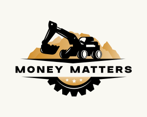 Excavation - Excavator Machinery Construction logo design