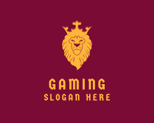 Gold Royal Lion Logo