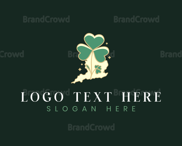 Shamrock Clover United Kingdom Logo