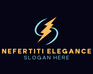 Energy Lightning Bolt Logo