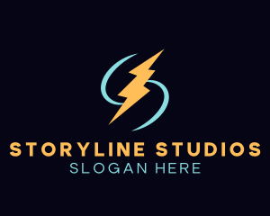 Energy Lightning Bolt Logo