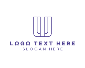 Professional Consultant Letter U Logo