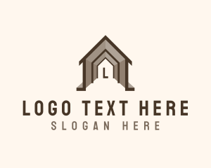 Residence - House Architectural Structure logo design